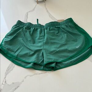 Nike Women's Green Running Shorts